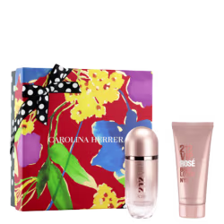 Conjunto Carolina Herrera 212 VIP Rosé Eau de Parfum - Perfume Feminino 80ml + Body lotion 100ml
