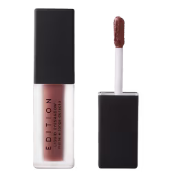 Sombra Líquida Edition Liquid Eyeshadow, da marca Océane. Cor marrom escuro.