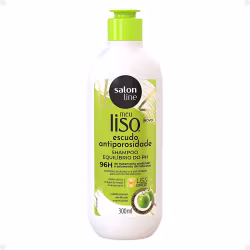 Shampoo Salon Line Meu Liso Escudo Antiporosidade 300ml