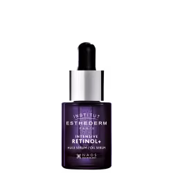 Sérum Esthederm Intensive Retinol+ Oil, com 15ml e embalagem azul