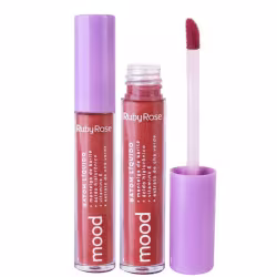 Batom Líquido Ruby Rose Mood Sympathy 14, 3,2ml.