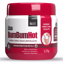 Creme Corporal Lisa Bumbum Hot Bio Soft