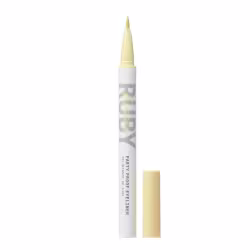 Delineador Para Olhos Party Proof, da marca Ruby Kisses, com cor amarela.