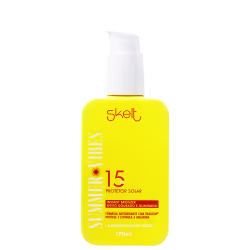 Protetor Solar Skelt Summer Vibes Instant Bronzer FPS 15, 170ml.