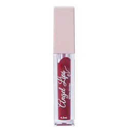 Batom líquido da marca Catharine Hill, com embalagem retangular de cor rosa clara e rótulo vermelho com o nome do produto "Liquid Lips" em destaque.