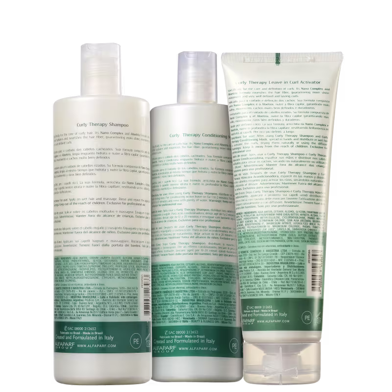 Kit Yellow Curly Therapy Activator (3 Produtos)