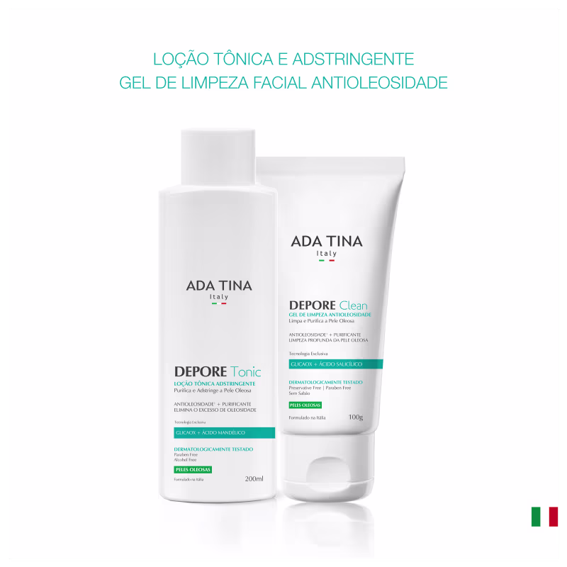 Kit Ada Tina Depore Clean Pele Purificada (2 produtos)
