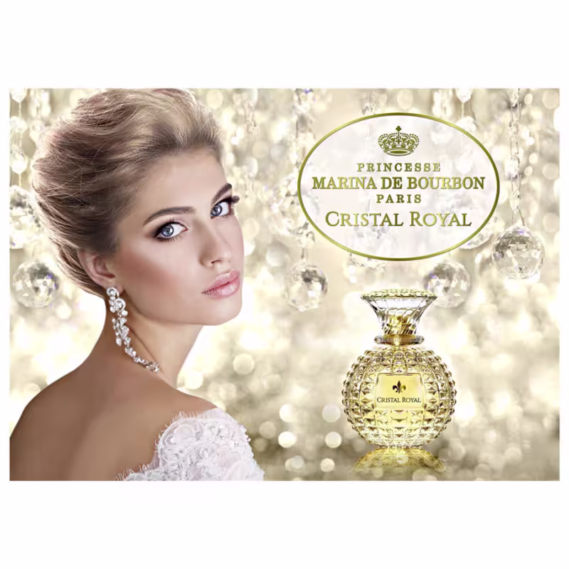 Cristal Royal Marina de Bourbon Eau de Parfum - Perfume Feminino 100ml