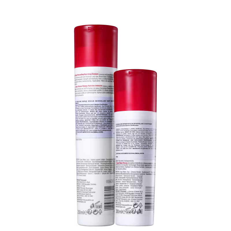Kit Schwarzkopf Professional BC Bonacure Repair Rescue Reversilane Diário (2 Produtos)