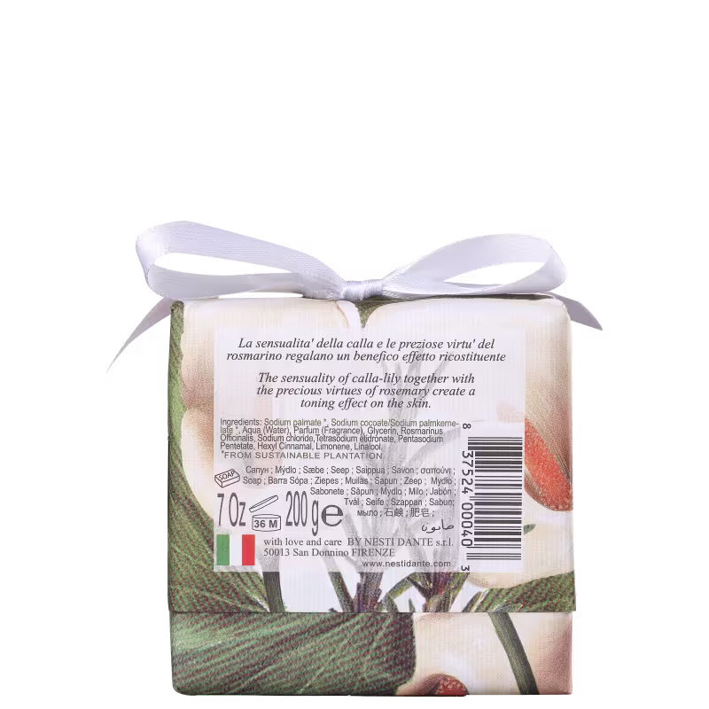 Nesti Dante Gli Officinali Copo De Leite e Alecrim - Sabonete em Barra 200g