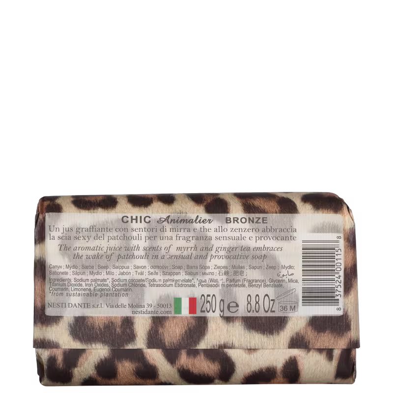 Nesti Dante Chic Animalier - Sabonete em Barra 250g