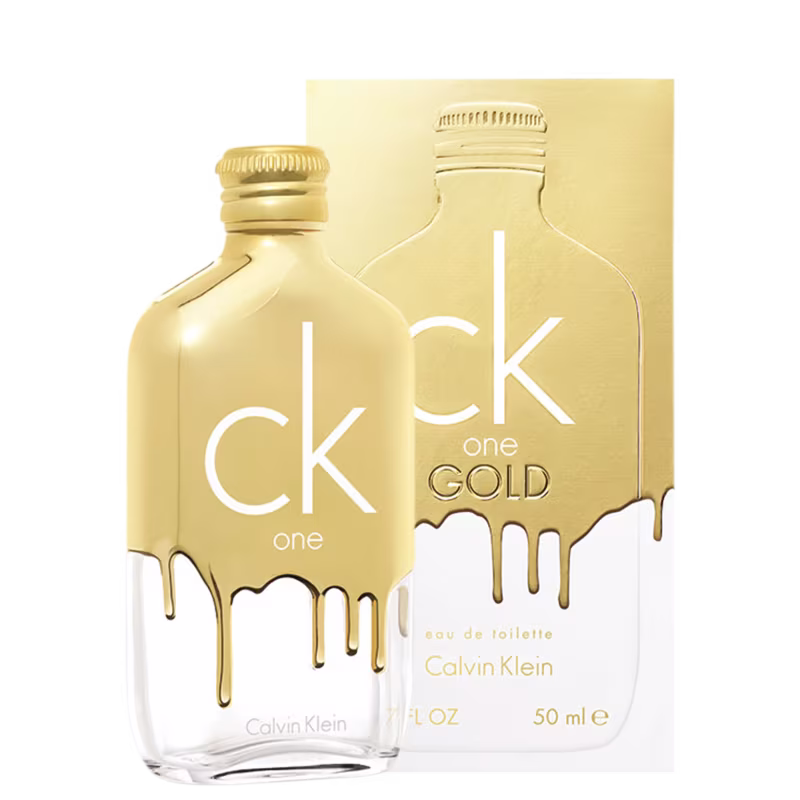 Perfume Unissex CK One Gold Calvin Klein Eau de Toilette 50ml