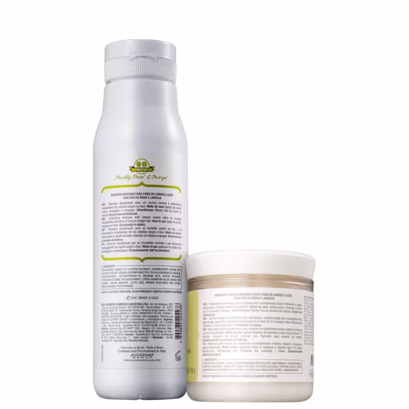 Kit Alfaparf Precious Nature Long & Straight Hair Duo (2 Produtos)