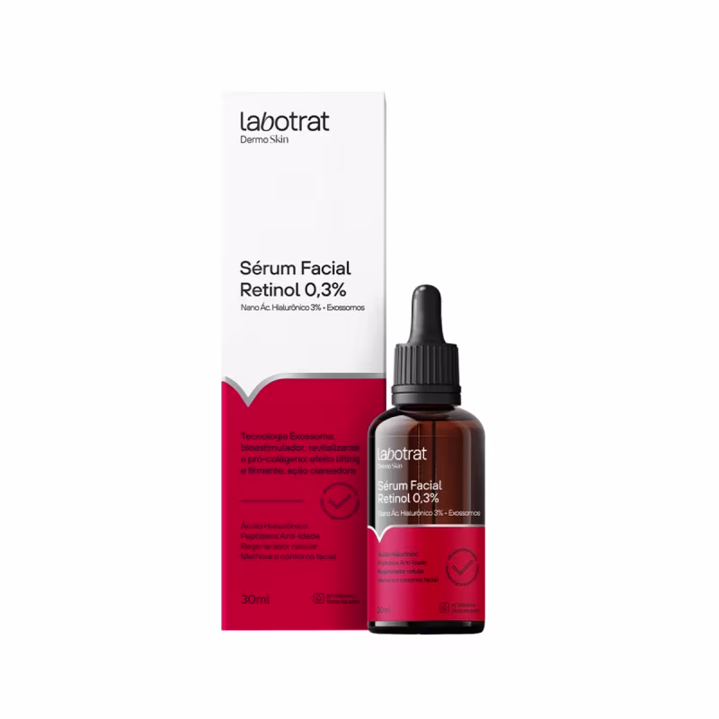 Sérum Facial Retinol Regenerador Dermo Skin Labotrat 30ml