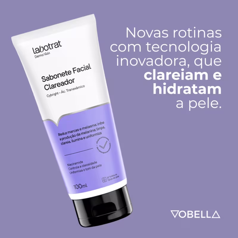 Sabonete Clareador Facial Dermo Niacinamida Labotrat 100ml