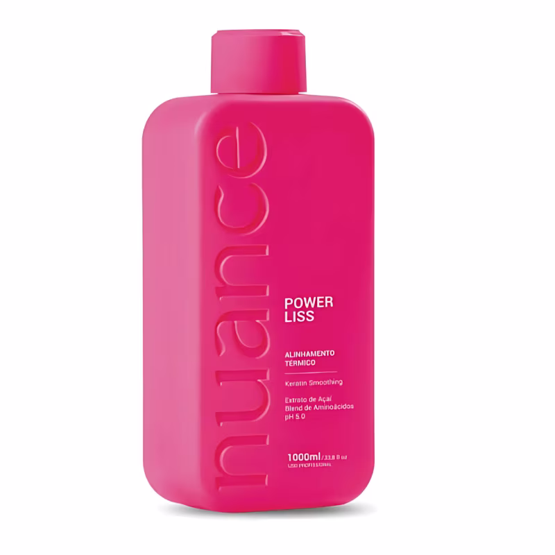 Escova Power Liss Nuance 1L Selagem Progressiva Antifrizz
