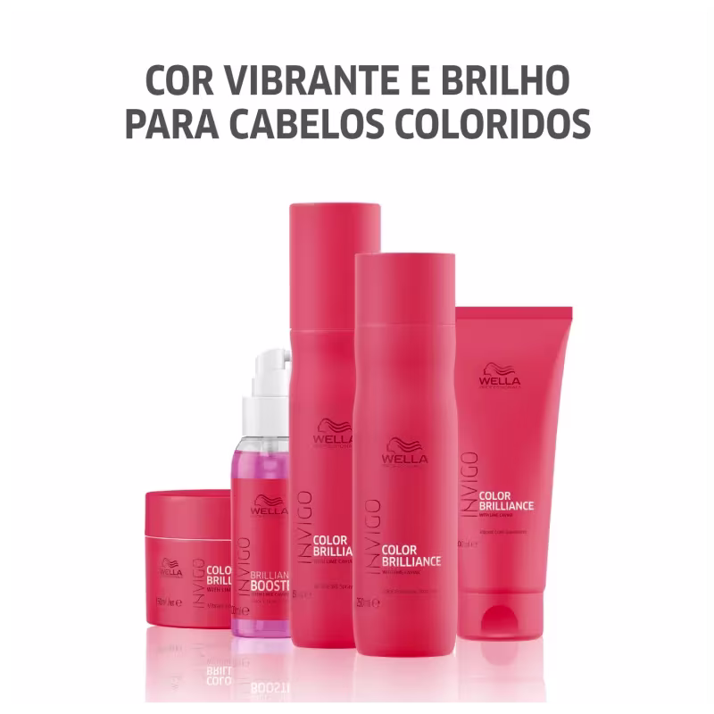 COR VIBRANTE E BRILHO PARA CABELOS COLORIDOS