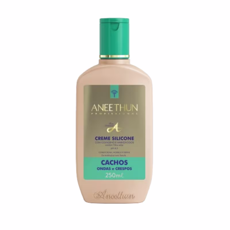 Kit Aneethun Linha A Shampoo 300ml + Creme de Silicone Cachos 250ml