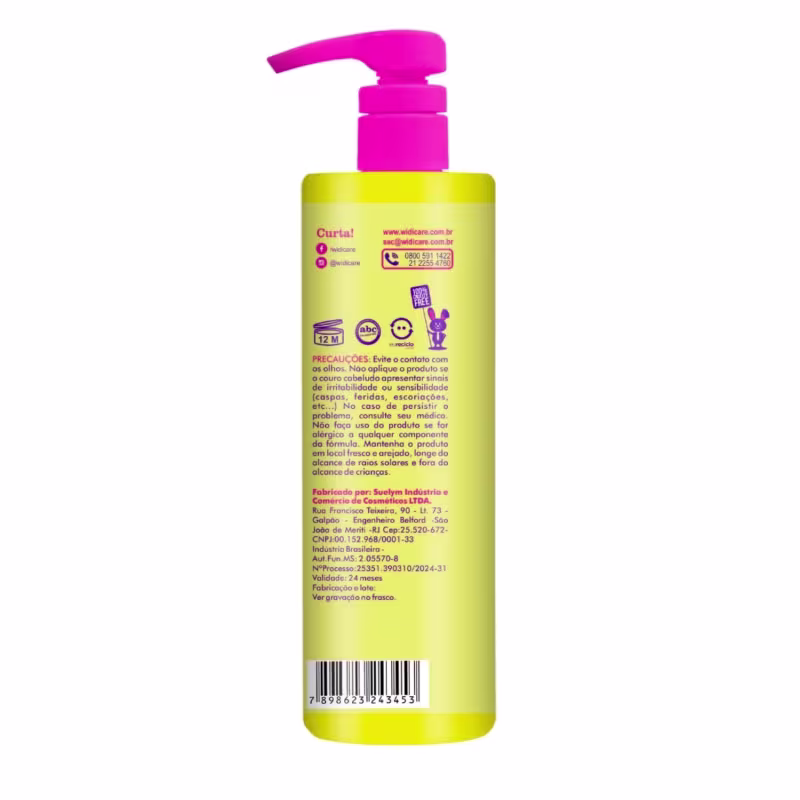 Kit Widi Care Phytomanga Curvaturas Ativador Forte Mascara