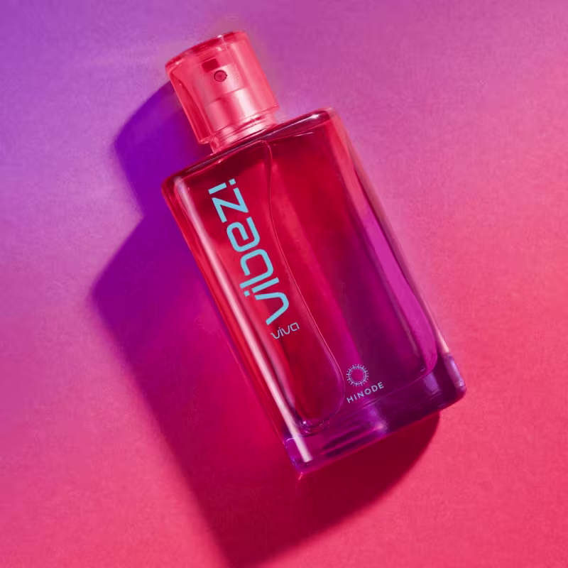 Perfume Feminino Viva Vibez! Hinode Deo Colônia, 75ml.