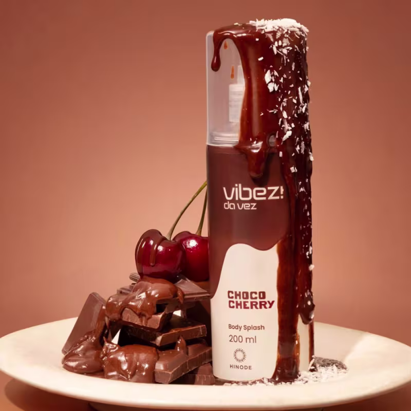 Body Splash Choco Cherry Vibez da Vez! Hinode 200ml