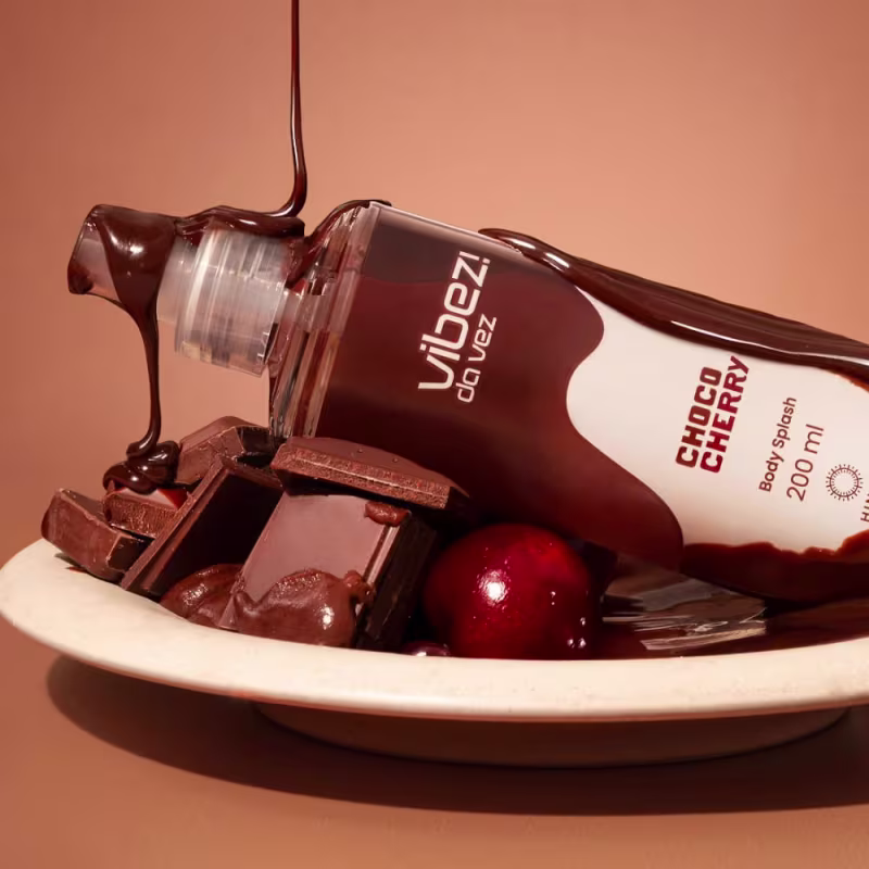 Body Splash Choco Cherry Vibez da Vez! Hinode 200ml