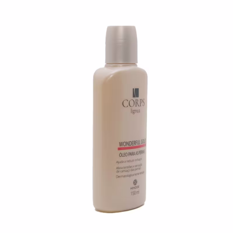 Oleo Para As Pernas Wonderful Gold Corps Lígnea 150ml