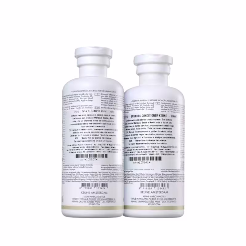Keune kit Shampoo e Condicionador   Satin Oil