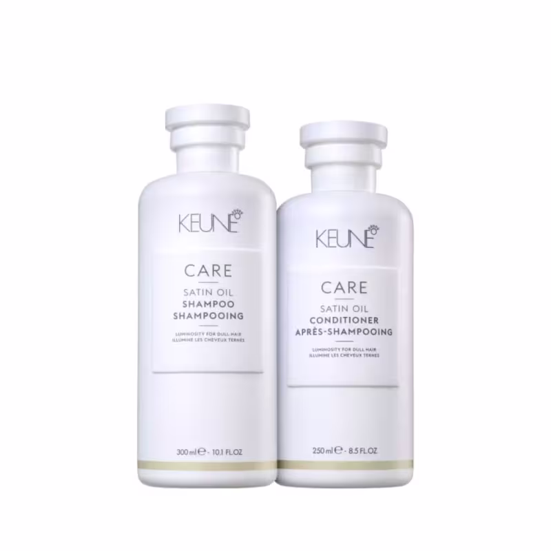 Keune kit Shampoo e Condicionador   Satin Oil