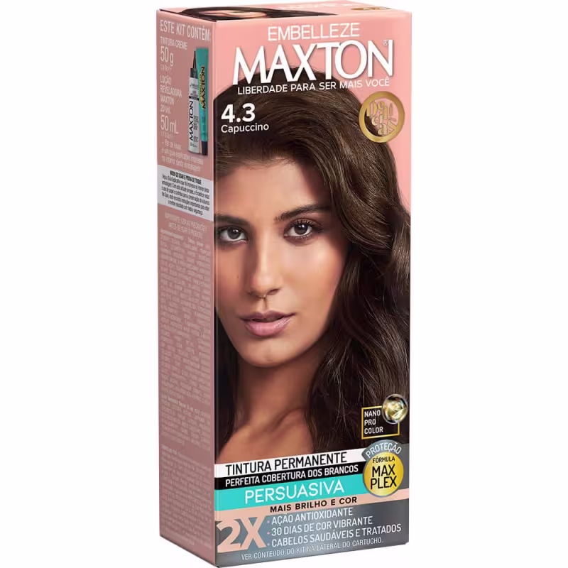 TINTURA MAXTON 4.3 CAPUCINO (ESPECIAL)