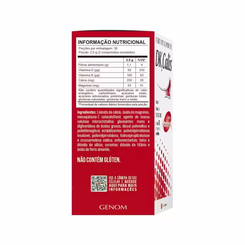 DK2 Calis Vitamina K2 com 60cpr