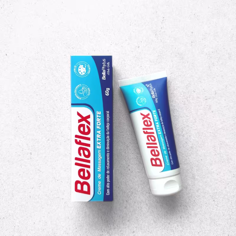 Bellaflex Creme de Massagem Extra Forte 60g - BellaPhytus