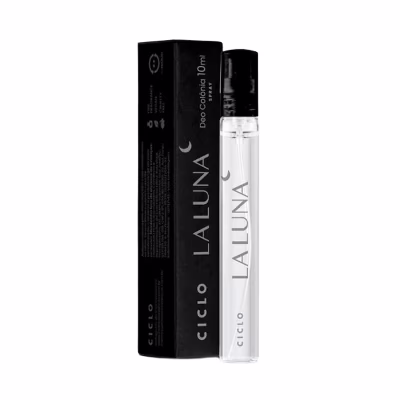 Perfume Feminino La Luna 10ml de Bolsa Viagem Ciclo Cosméticos