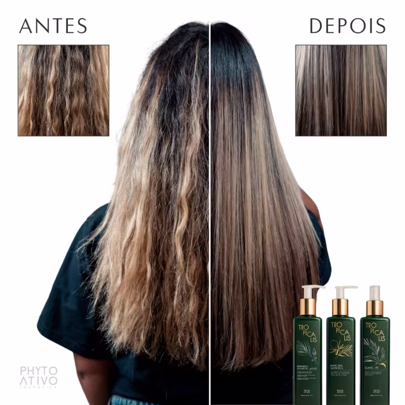 Shampoo Tropicalis Preparador Capilar Phyto Ativo 300ml