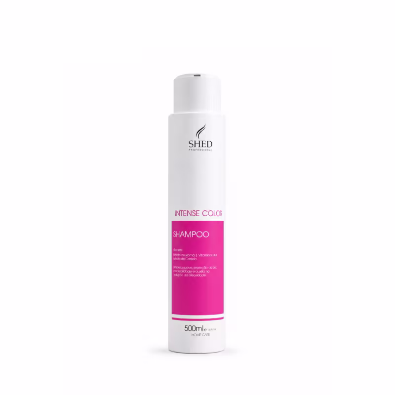 Shampoo 500ml Intense Color: Proteção Avançada para Cores Vibrantes | Shed Professional