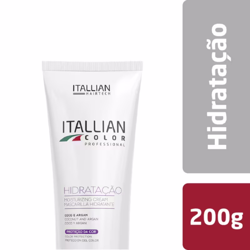 Itallian Hairtech Cronograma Capilar Profissional | Matização, Reconstrução e Hidratação Completa