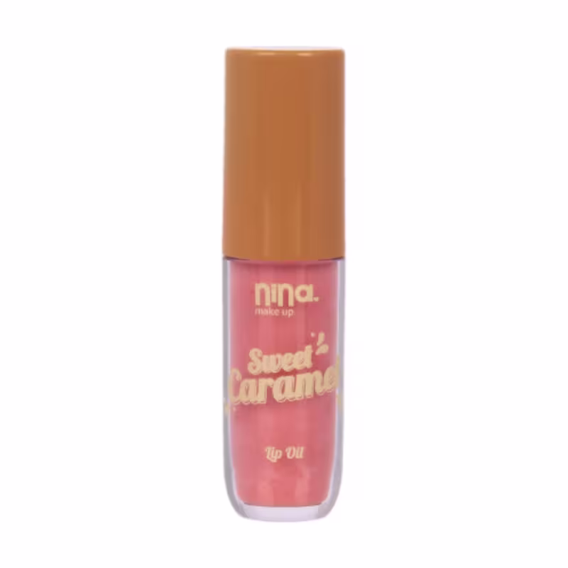 Lip Oil Nina Makeup Sweet Caramel de 4ml