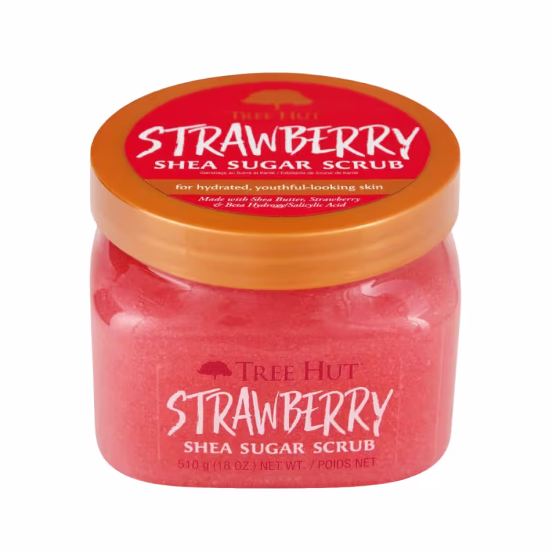 Esfoliante Corporal Strawberry Creme Morango Tree Hut 510g