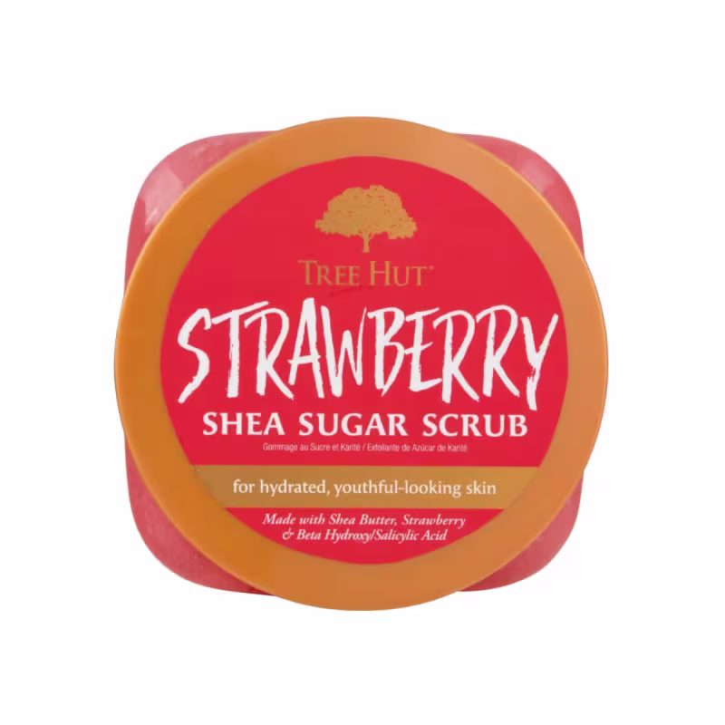 Esfoliante Corporal Strawberry Creme Morango Tree Hut 510g