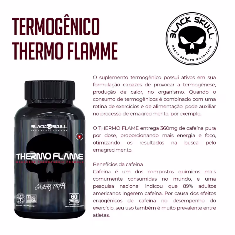 Thermo Flame Black Skull 60 Tabs