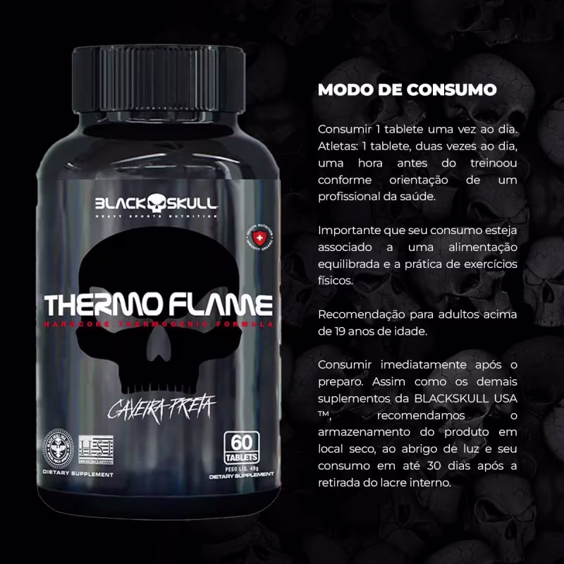 Thermo Flame Black Skull 60 Tabs