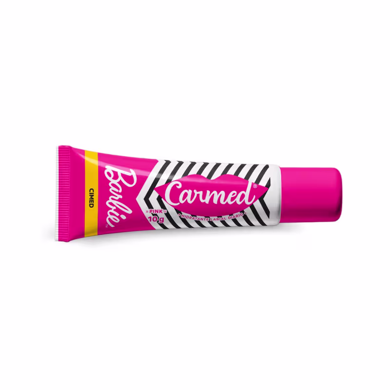 Hidratante Labial Carmed Barbie Pink Efeito Gloss10g