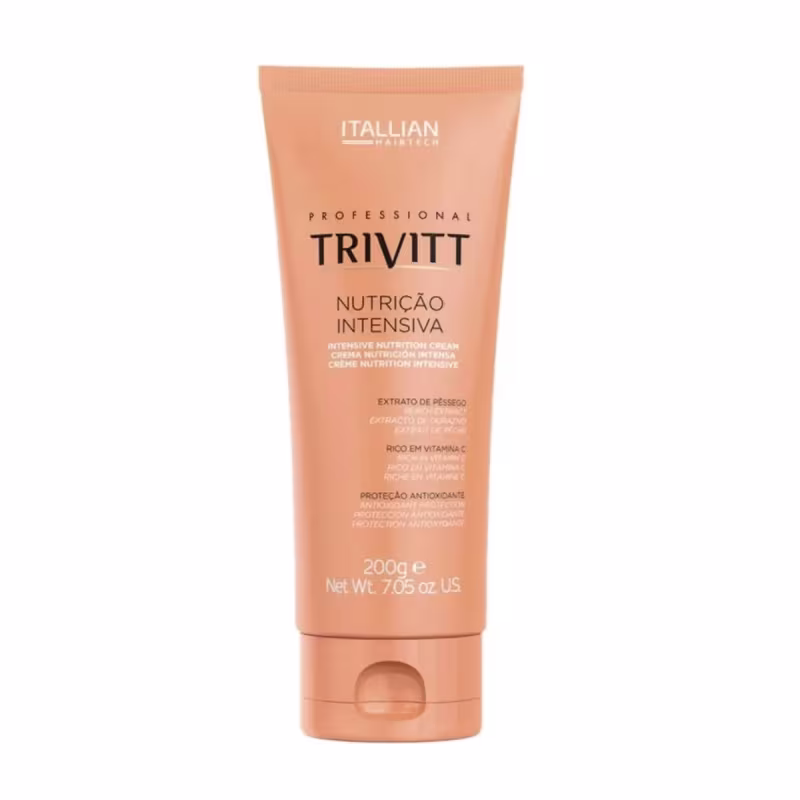 Máscara Trivitt Matizante 200g + Nutrição Intensiva 200g – Cabelos Loiros e Ressecados