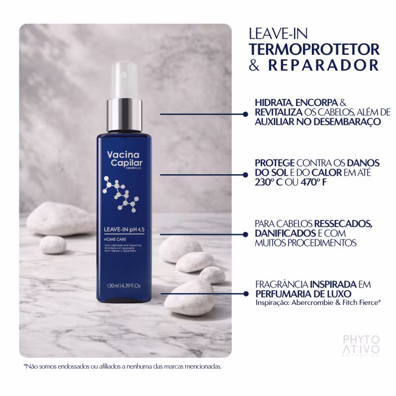 Leave-in Vacina Capilar Phyto Ativo Recuperação Intensa 130ml