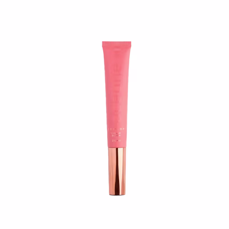 Blush Líquido Rosa Coral Pink Liquid Blush Glossy Océane