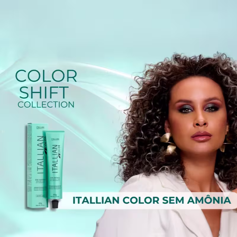 Coloração Color Shift 6.3 Louro Escuro Dourado Itallian