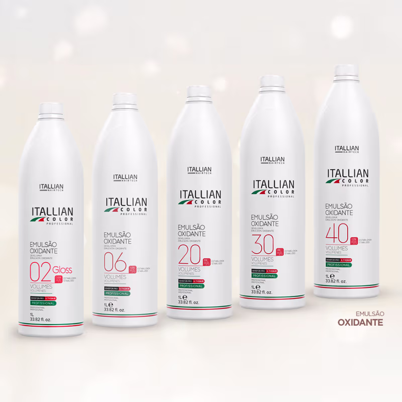 Emulsão Oxidante OXI 02 Vol. Gloss Itallian 1L