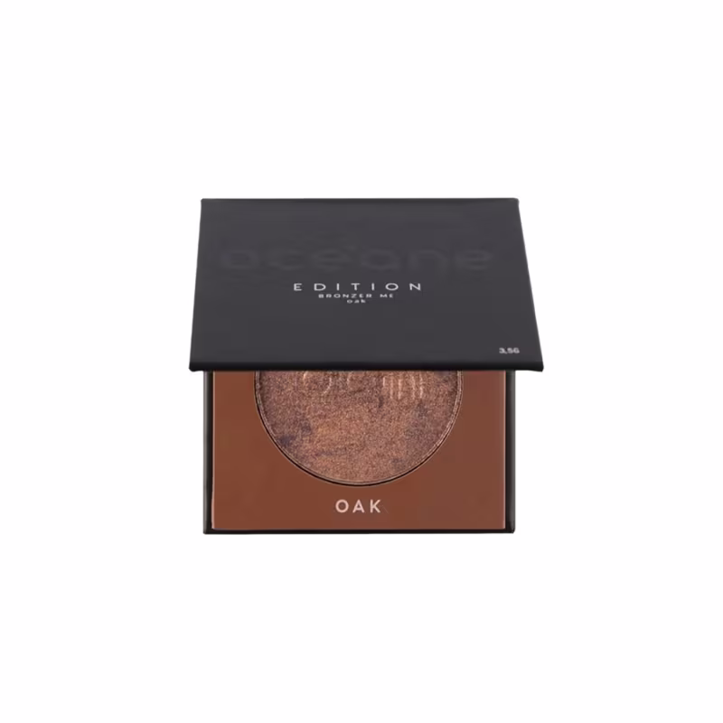 Bronzer Blush em Pó Marrom Escuro  Bronzer Me Oak Océane