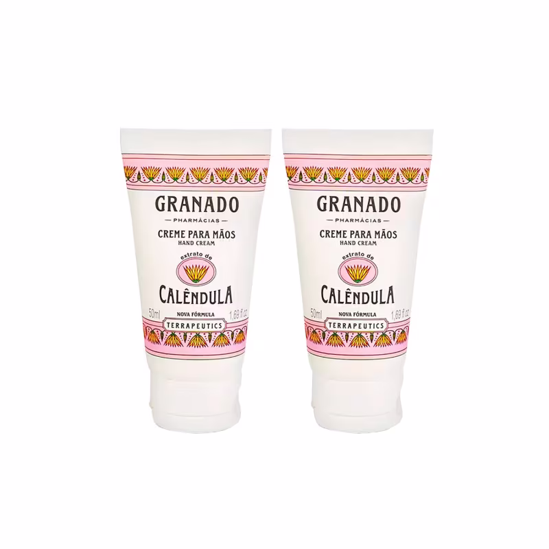 Dois Cremes para as Mãos Calêndula Granado 50ml