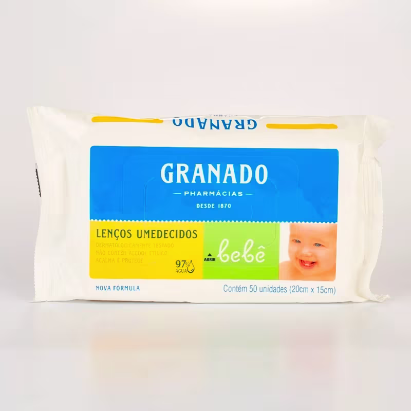 Duo Lenços Umedecidos Bebê Tradicional Granado